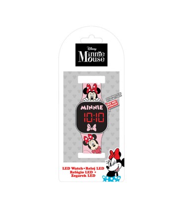 RELOJ LED DIGITAL MINNIE MOUSE