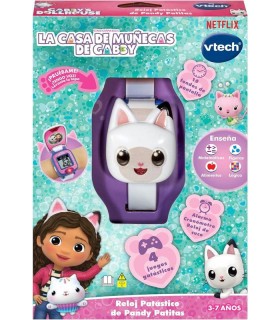 RELOJ PATÁSTICO DE PANDY PATITAS GABBY