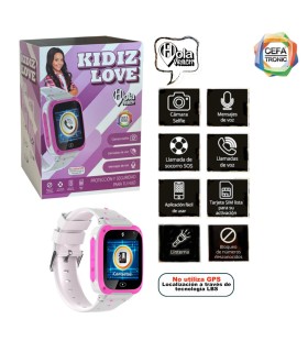 RELOJ INTELIGENTE HOLA WATCH KIDIZ LOVE
