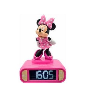 RELOJ DESPERTADOR 3D MINNIE