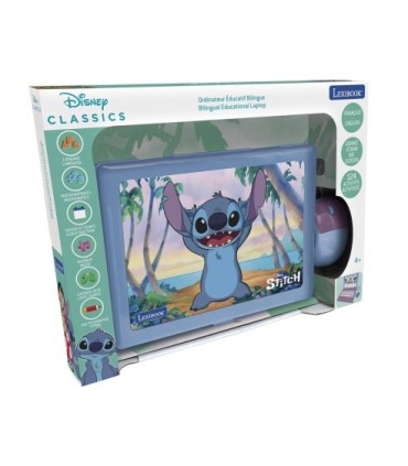 ORDENADOR PORTÁTIL EDUCATIVO BILINGÜE STITCH
