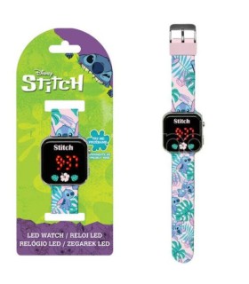 RELOJ LED DIGITAL STITCH PLANTAS