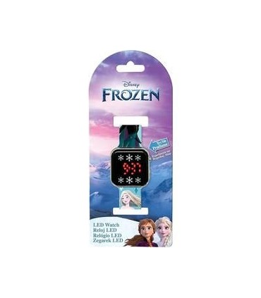 RELOJ LED DIGITAL FROZEN