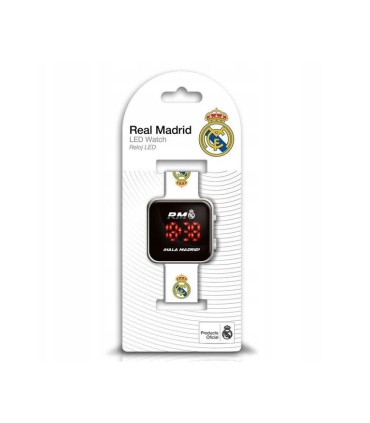 RELOJ LED DIGITAL REAL MARID BLANCO