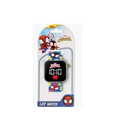 RELOJ LED DIGITAL SPIDEY