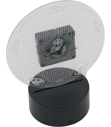 RELOJ DESPERTADOR METRAQUILATO REAL MADRID