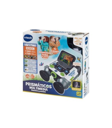 PRISMATICOS MULTIMEDIA VTECH NATURALEZA Y AVENTURA