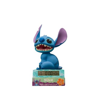 RELOJ DESPERTADOR 3D STITCH