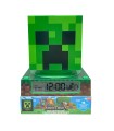 LÁMPARA RELOJ DESPERTADOR 3D MINECRAFT