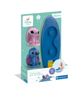 JUEGO DE BAÑO STITCH & ANGEL SURF
